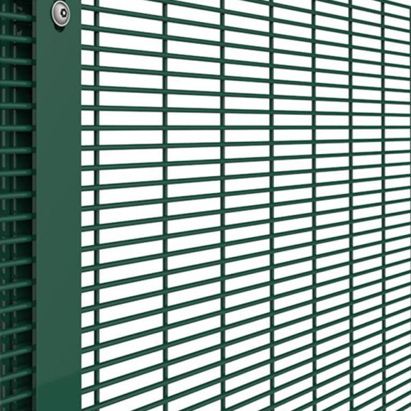 Welded Wire Mesh Anti Climb 358 High Security Fence For Prison