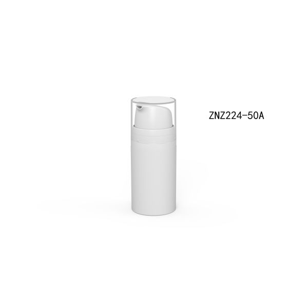 75ml 100ml Airless Pump Bottle Body Lotion Containers With Transparent Cover