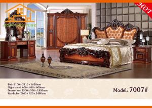 China luxury antique wooden bedroom furniture italian style bedroom furniture wholesale bedroom furniture on sale