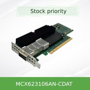 Buy cheap QSFP56 Mellanox Ethernet Adapters NIC ConnectX-6 Dx EN 100GbE Network Card from wholesalers