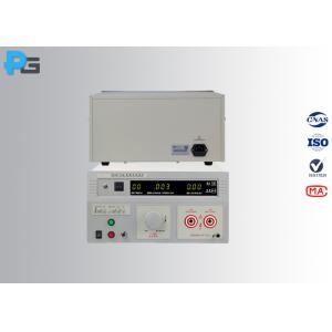 China 50Hz/60Hz Electrical Safety Test Equipment 10KV AC DC With Leakage Current Alarming Function on sale