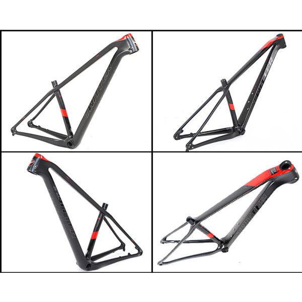 148mm Thru Axle Carbon Fiber MTB Frame WARRIOR Pro For Bike
