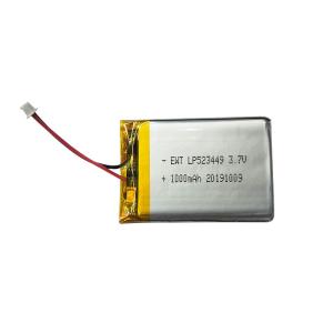 China LP523449 3.7V 1000mAh Lithium Polymer Battery with PCM on sale