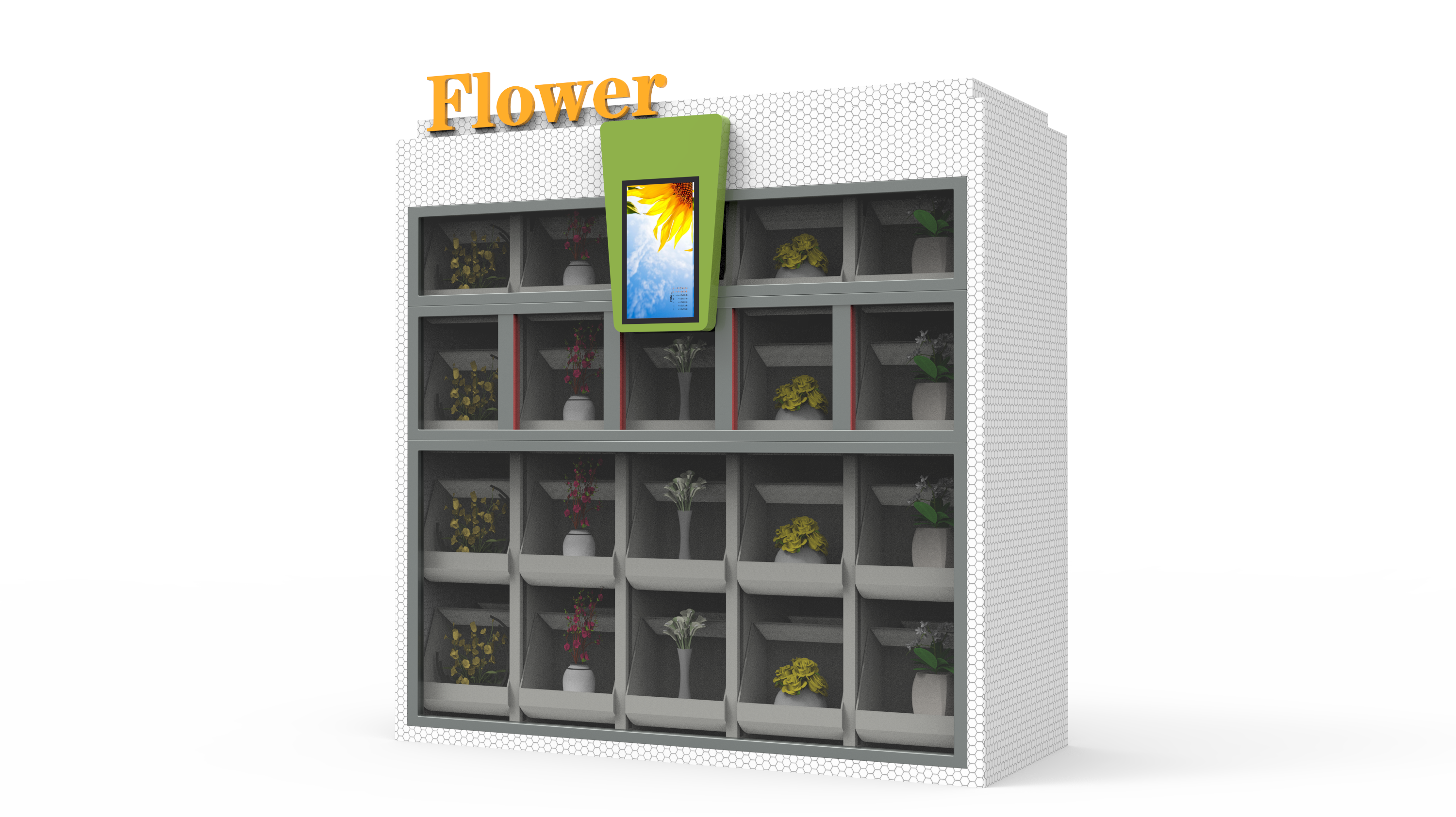 Flower Vending Machine Gift Vending Machine Flower VM