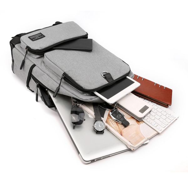 Wholesale Multifunctional Waterproof Business Backpack Smart Anti-Theft Usb Charging Laptop Backpack Bag With Usb Charge