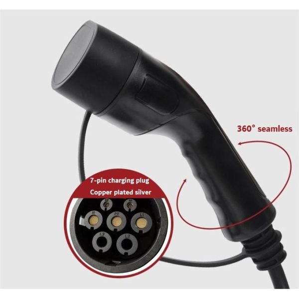 8A-16A Home Ev Car Charger Electric Charging Point For Home 3.5kW