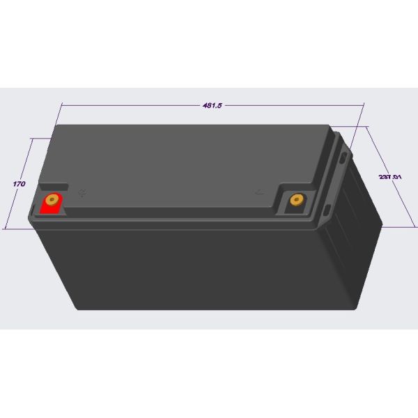 Stable Output 36 Volt Lithium Marine Battery Energy Efficient Safety Operating