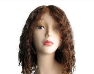 China Tangle Free remy Full Lace Human Hair Wigs Glueless  /  long full lace wigs wholesale