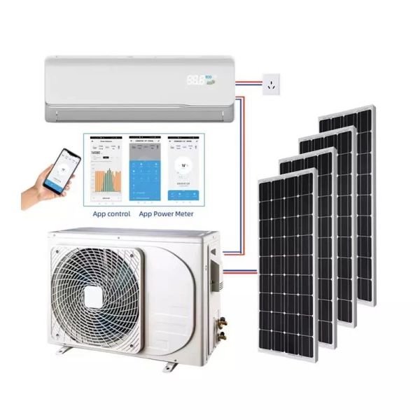 220VAC Solar Thermal Hybrid Air Conditioner DC Split Off Grid Air Conditioner