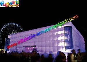 China Large Cube Inflatable Party Tent Air Building For Music Dancing wholesale