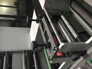 7color 320 two units(4+3) Label printer flexo machines self-adhesive sticker/label to mould die cutter