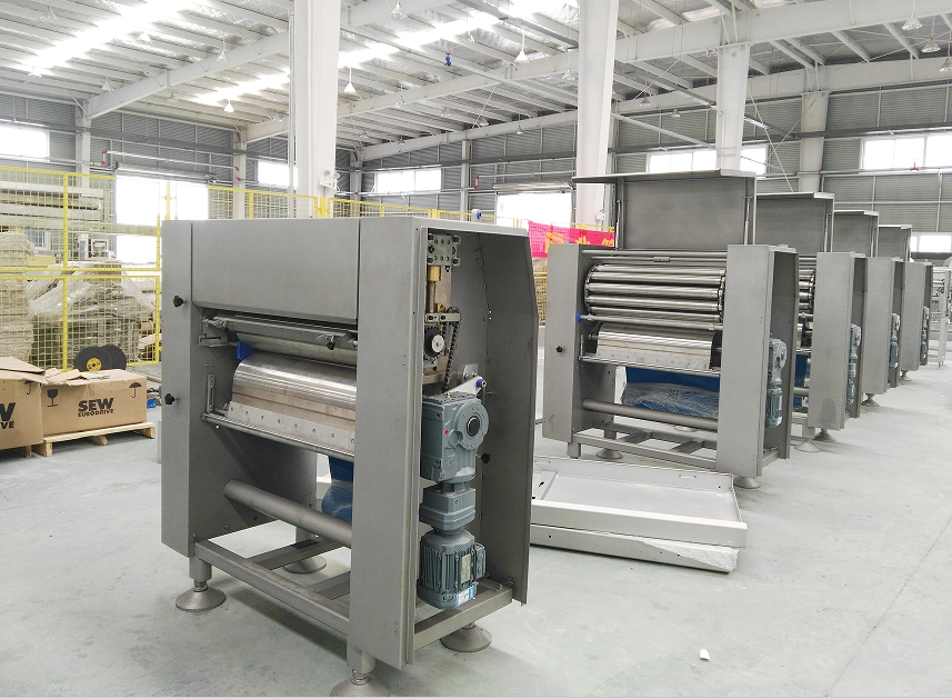 High Automation Pita Production Line 15000 Pcs /Hr With Siemens PLC Touch Screen