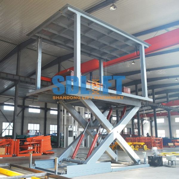 Double Deck 3000kg Car Storage Lifts Stackable Car Parking System