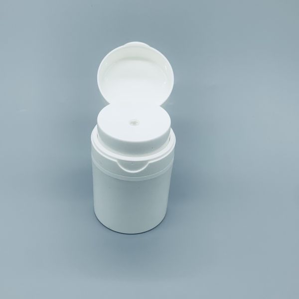 Quality White PP Airless Lotion Cream Pump Bottle 30 ml 50 ml 100 ml 120 ml for sale
