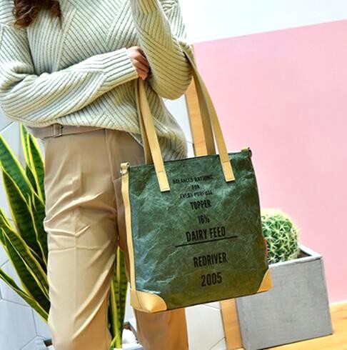 Dupont Tyvek PU coated shopping bag PU coated Tyvek bag PU coated tyvek eco bag,Tote Bag Cotton With Logo Printing Tyvek