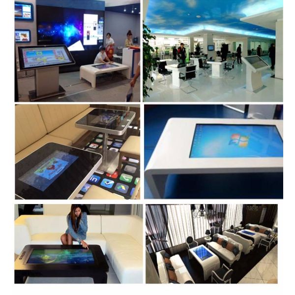 43inch best price tft commercial touchscreen digital totem touch table