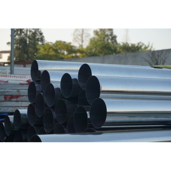 ASTM Welded Stainless Steel Seamless Pipes AISI JIS EN 304L 316L 2B Surface