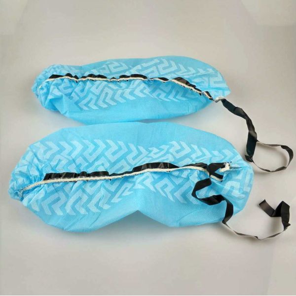 Laboratorial Clean Room Shoe Covers , Anti Static Non Woven Shoe Cover