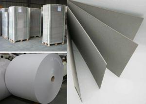 China Recycled Material Hard Stiff 1000gsm Grey Paper board in Sheet or Reel wholesale