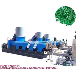 China Waste Plastics Recycling PP PE Film Compacting Granulator Machine recycling granulator on sale
