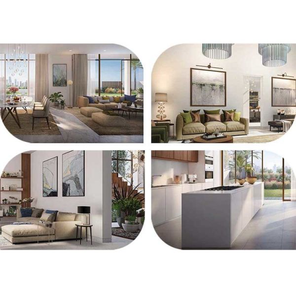 Australia Standard Prefab Luxury Villa Kit With Light Steel Frame Modular Home For Family