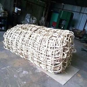 Helideck Anti Skid Landing Rope Net With Fire Retardant