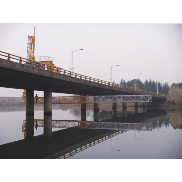 22m Truss Bridge Inspection Truck FAW Chassis 8x4 206KW 280HP