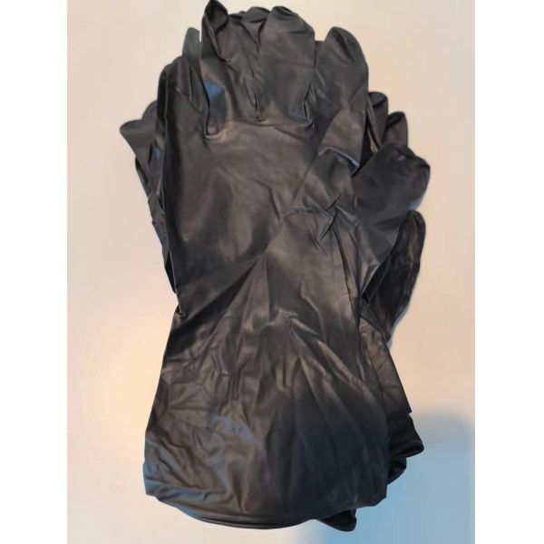 Powder and Latex Free Disposable Medical Exam Blue Nitrile Gloves with Case of 10 Boxes of 100