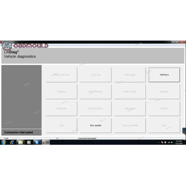 Auto diagnostic scanner for Sculi Liebherr diagnosis software + wire harness FZ G1 Table Liebherr diagnostic scanner too