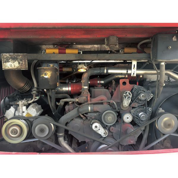 Diesel Engine Kinglong Used Passenger Bus Second Hand City Coach 197kw 55 Seats