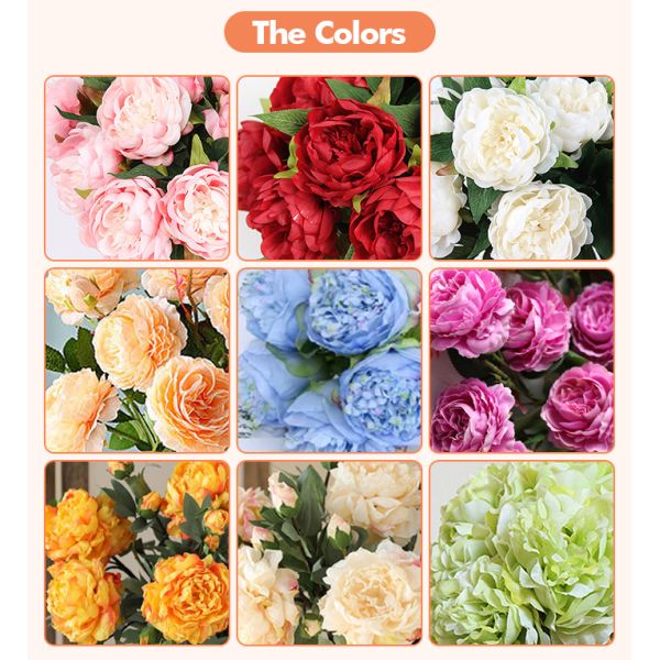 Bendable Artificial Rose Vine Diy Flower Row 5cm*100cm 6cm*120cm