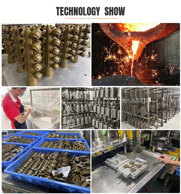 Precision Steel Lost Wax Investment Casting Double Ears Collar Replaced Parts for Excavator