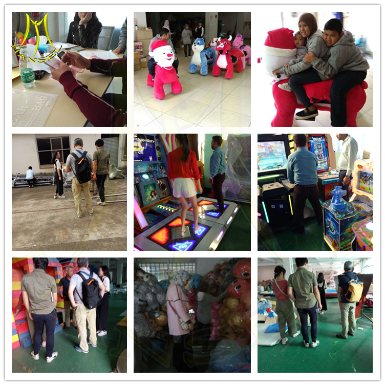 Hansel indoor /outdoor amusment ride for sales electric baby ride car racing game machine animal products