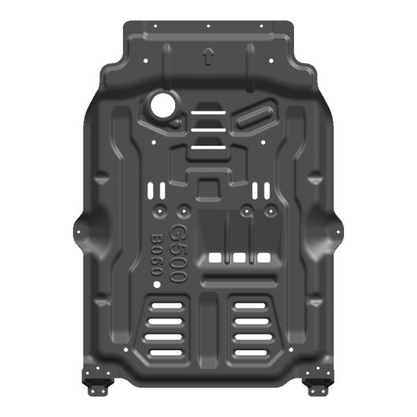 5mm Thickness Magnesium Alloy Skid Plate for Mercedes Benz G500 Engine Protection