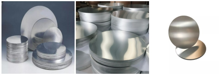 Kettle 10mm Round Aluminum Discs , 3004 Aluminum Circle ASTM AISI JIS