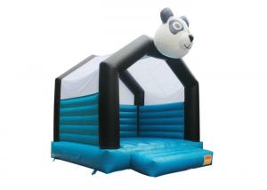 China Panda Outdoor Games Inflatable Bounce House Rentals 0.55mm Plato PVC Tarpaulins wholesale