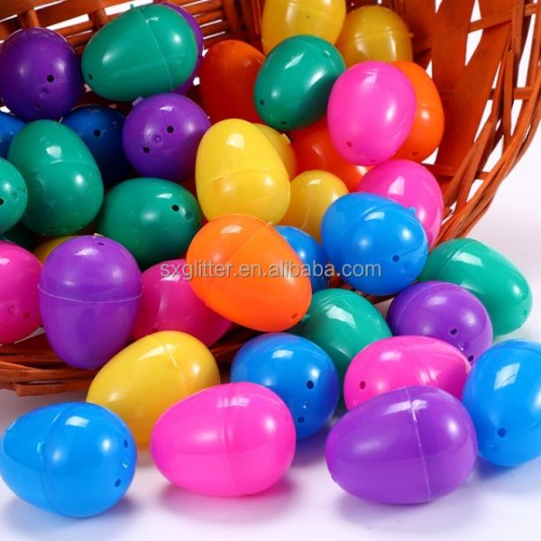 Personal 6CM Easter Eggs with Toys Inside 2025 Plastic Fillable Easter Gift Set