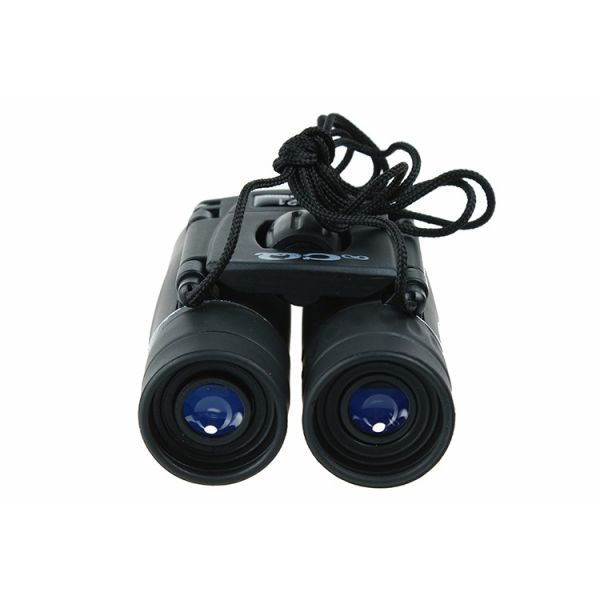 Compact Folding QC 8X21 Student Binoculars with Close Focus 6.4m and Eye Relief 10mm
