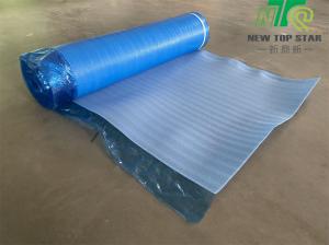 China 2mm EPE Underlayment 200sqft/roll Blue Foam Underlayment For Laminated Wooden Flooring wholesale