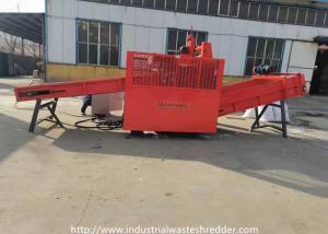 China Soft Materials Waste Shredder Machine High Speed Rotating Cutting on sale