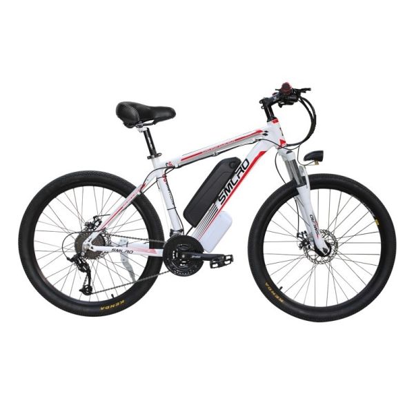 Battery Operated Smlro Electric Bike 1000w 31MPH Max Speed With Rear Hub Motor