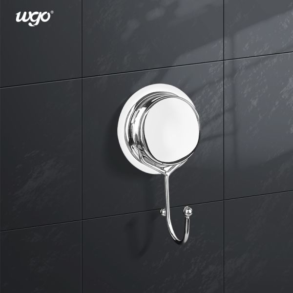 5kg Waterproof Bathroom Wall Hooks SS201 Stainless Steel Suction fixed