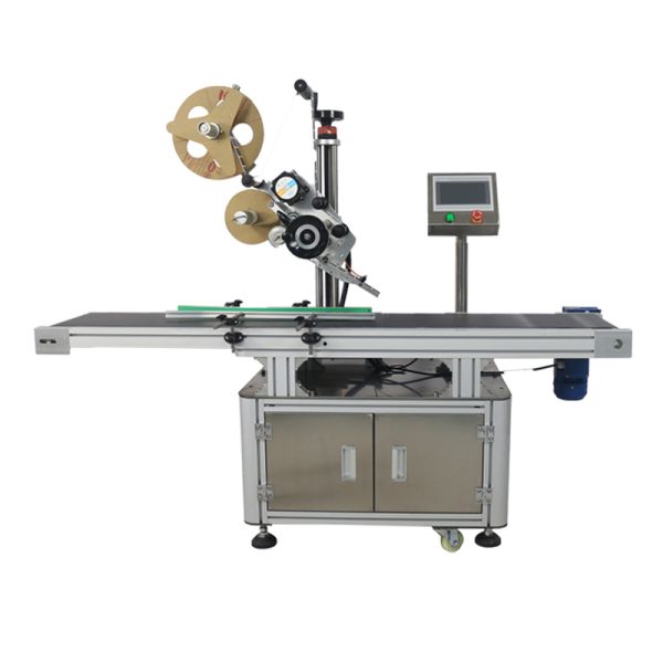 Motor-driven Auto Flat Labeling Machine for Lithium LiPo Battery Pack Cell Marking Date