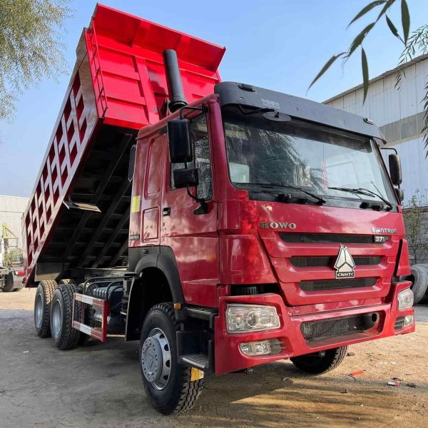 Secondhand Sinotruk Tipper Truck 30 Ton 10 Wheeler Howo 375 Dump Truck