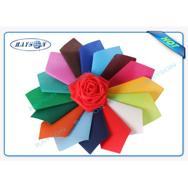 Printed tnt Environmental Spunbond Non Woven Tablecloths For Hotel