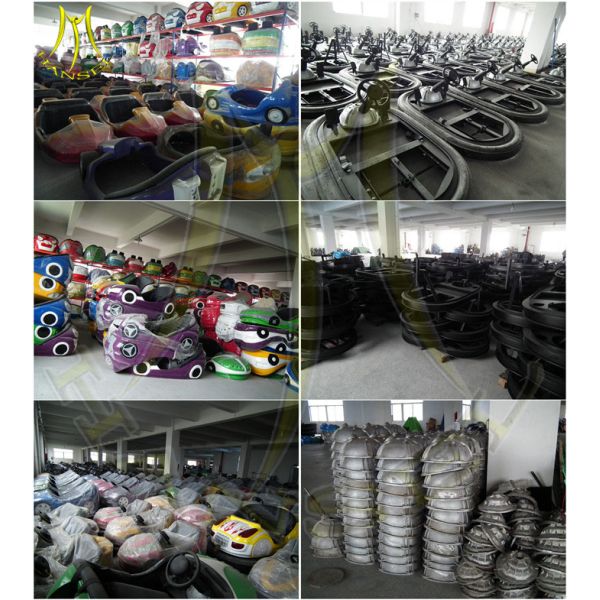 Hansel luna park children ride on electric cars battery remote control amusement park car