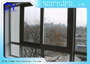 China Openable Invisible Decorative Security Grilles Nylon Coating wholesale