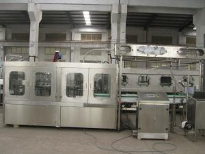 PLC Control PET Bottle Filling Machine 10000 BPH 500ml Production Capacity