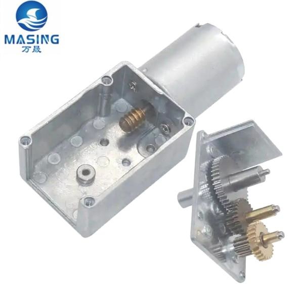 3246 Worm Gearbox DC Motor 370 Worm Geared Motor Customized For Doll Machine