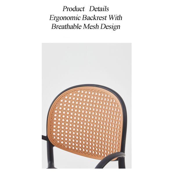 Home Balcony Rattan Bar Stool Chair Green Rattan Counter Stools Customized